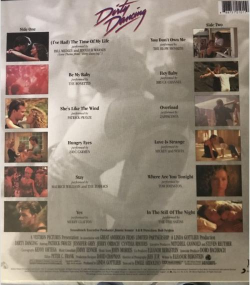 Виниловая пластинка Sony Ost Dirty Dancing (180 gram)