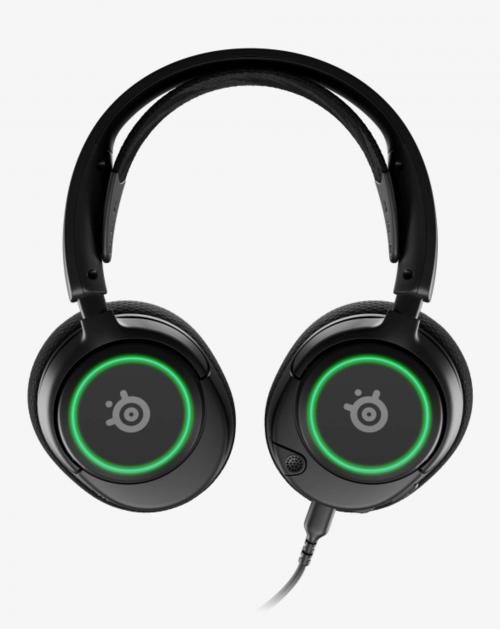 Наушники SteelSeries Arctis Nova 3 Wired RGB Gaming Headset Black