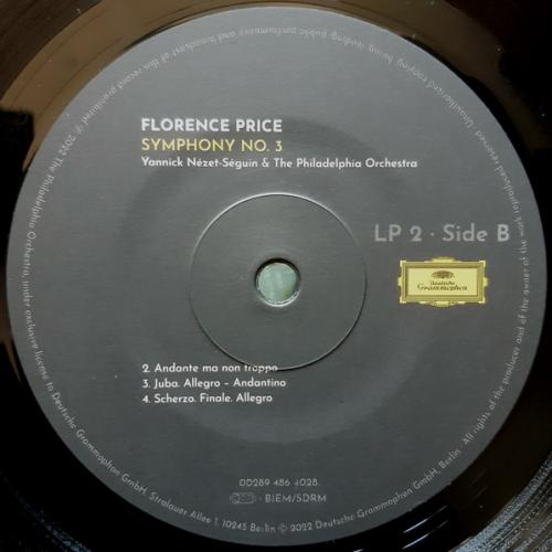 Виниловая пластинка Yannick Nezet-Seguin - Price: Symphonies Nos.1 & 3 (Black Vinyl 2LP)