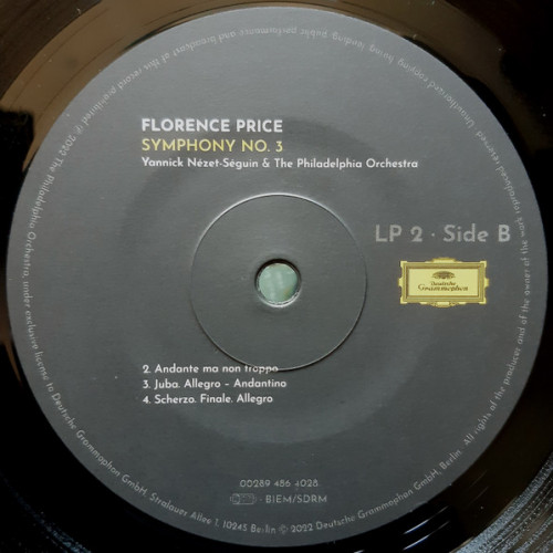 Виниловая пластинка Yannick Nezet-Seguin - Price: Symphonies Nos.1 & 3 (Black Vinyl 2LP)