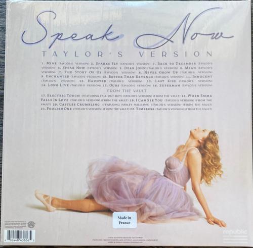 Виниловая пластинка Swift, Taylor - Speak Now (Taylor's Version) (Violet Marbled Vinyl 3LP)