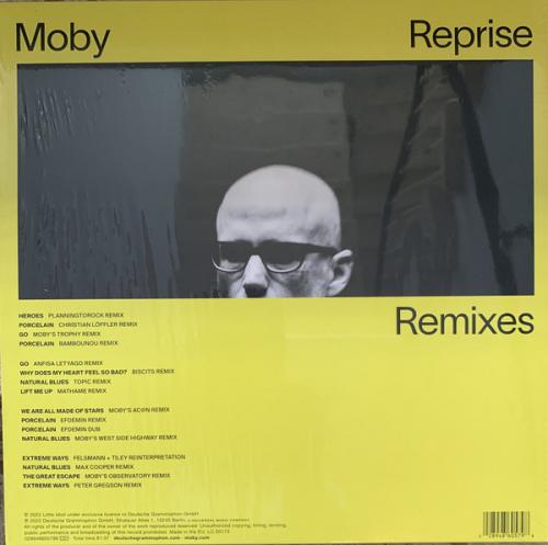 Виниловая пластинка Moby – Reprise - Remixes (Limited Edition Clear Vinyl 2LP)