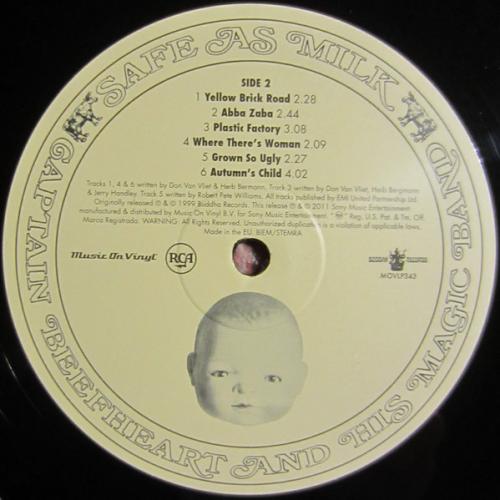 Виниловая пластинка Captain Beefheart - Safe As Milk (2LP)