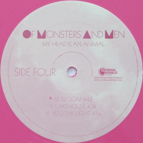 Виниловая пластинка Of Monsters And Men, My Head Is An Animal
