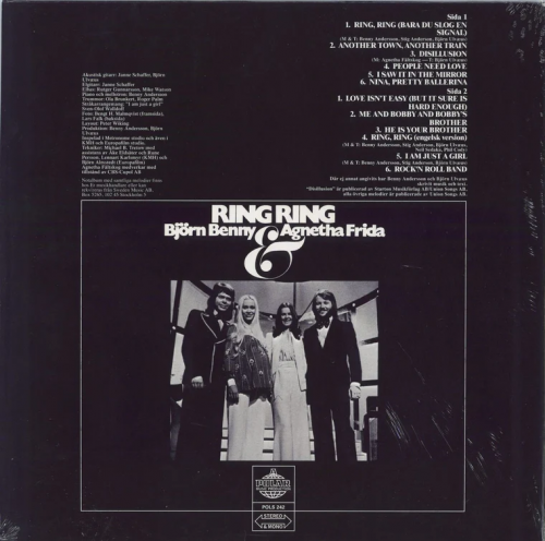 Виниловая пластинка ABBA - Ring Ring (Picture Vinyl)