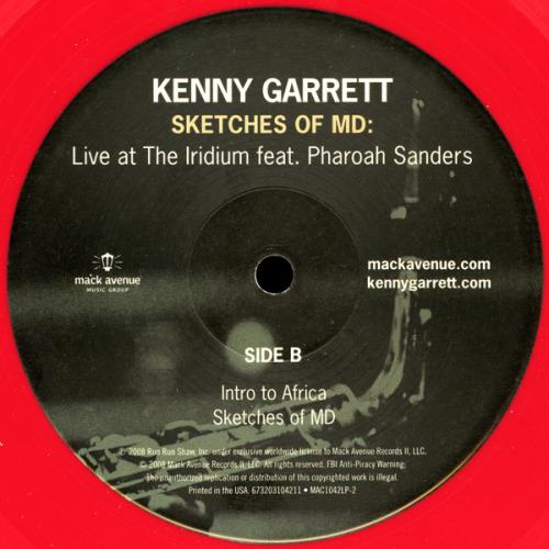 Виниловая пластинка Kenny Garrett - Sketches Of MD (Coloured Vinyl 2LP)