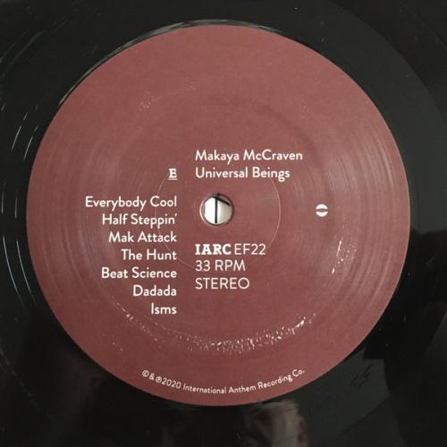 Виниловая пластинка Makaya McCraven - Universal Beings E&F Sides (Black Vinyl LP)