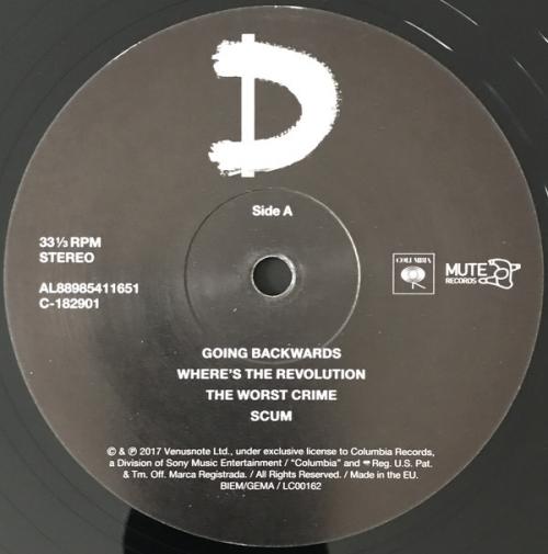 Виниловая пластинка Depeche Mode Spirit (180 Gram/Gatefold)