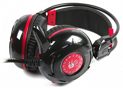 Наушники с микрофоном A4Tech Bloody G300 Black