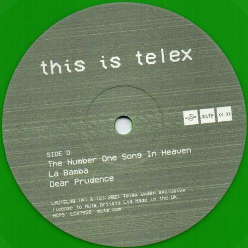 Виниловая пластинка Telex - This Is Telex (Coloured Vinyl 2LP)