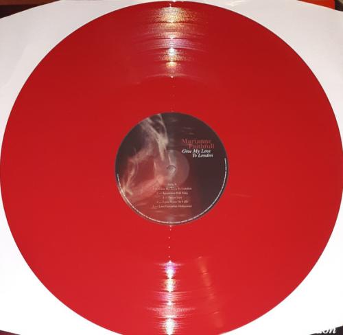 Виниловая пластинка Marianne Faithfull - Give My Love To London (Red Vinyl LP)