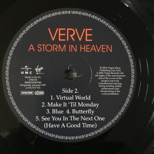 Виниловая пластинка Verve, The, A Storm In Heaven