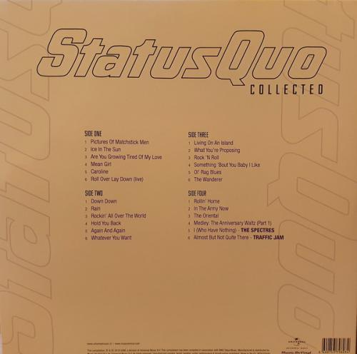 Виниловая пластинка STATUS QUO - COLLECTED (HQ)