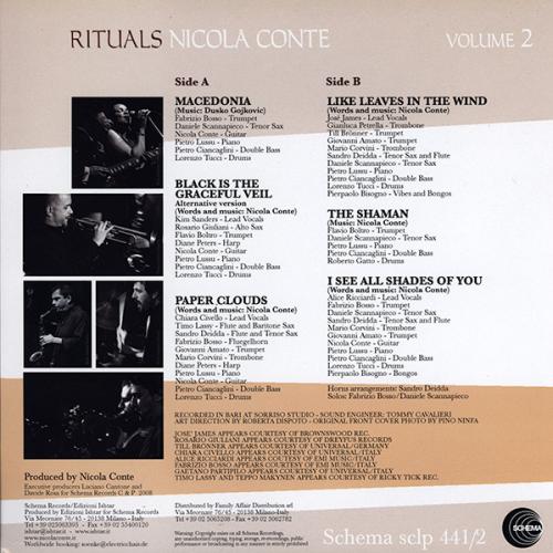 Виниловая пластинка Nicola Conte - Rituals (Black Vinyl 2LP)