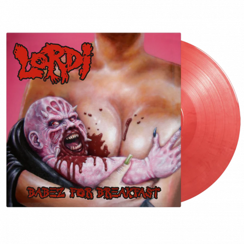 Виниловая пластинка Lordi - Babez For Breakfast (Pink & Red Marbled Vinyl LP)