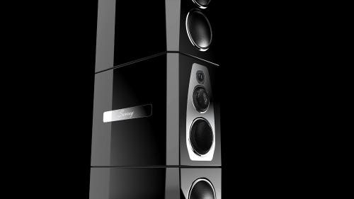 Напольная акустика TIDAL Audio Sunray (G3) Piano Lacquer Midnight Black