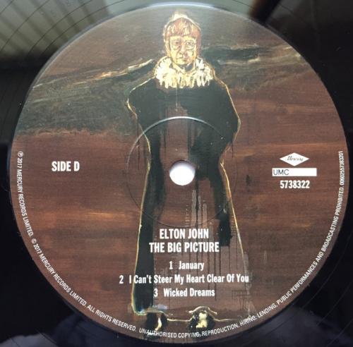 Виниловая пластинка John, Elton, The Big Picture