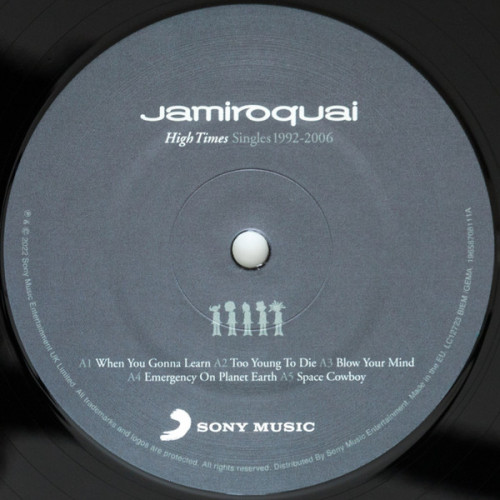 Виниловая пластинка Jamiroquai - High Times: Singles 1992-2006 (180 Gram Black Vinyl 2LP)