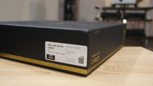 Кабель для подключения Gold Note new PSU-1000 EXTRA cable 1m