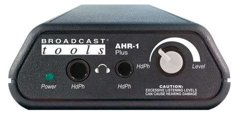 Усилитель для наушников Broadcast Tools AHR-1 Plus