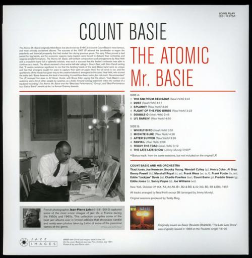 Виниловая пластинка Count Basie - The Atomic Mr. Basie (Black Vinyl LP)