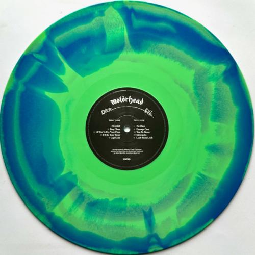 Виниловая пластинка Motorhead - Overkill (Turquoise & Blue Splatter Vinyl LP)