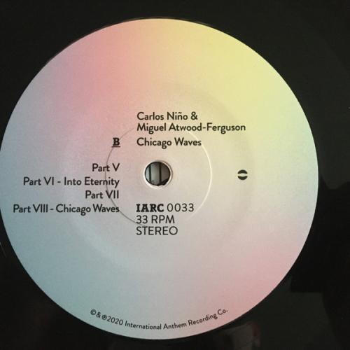 Виниловая пластинка Carlos Nino; Atwood-Ferguson, Miguel - Chicago Waves (Black Vinyl LP)