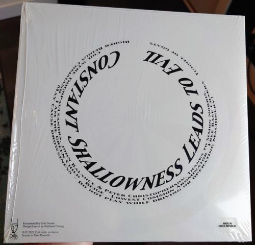 Виниловая пластинка Coil - Constant Shallowness Leads To Evil (Coloured Vinyl 2LP)