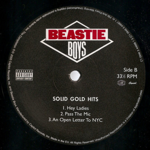 Виниловая пластинка Beastie Boys, The, Solid Gold Hits