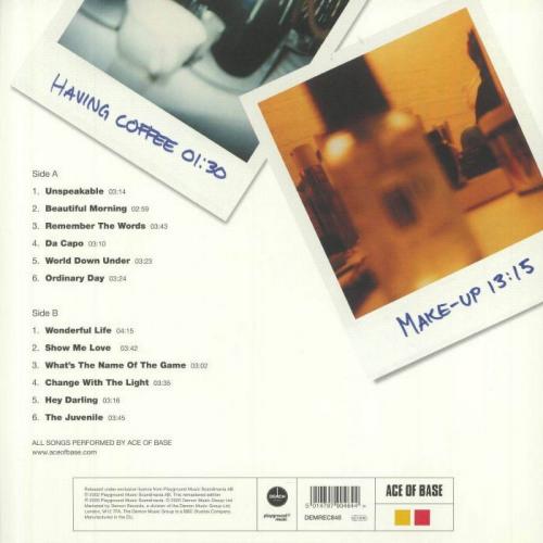 Виниловая пластинка Ace of Base - Da Capo (140-Gram/Clear Vinyl)
