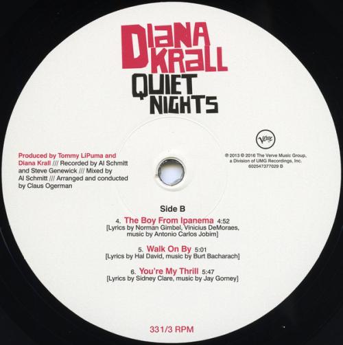 Виниловая пластинка Krall, Diana, Quiet Nights