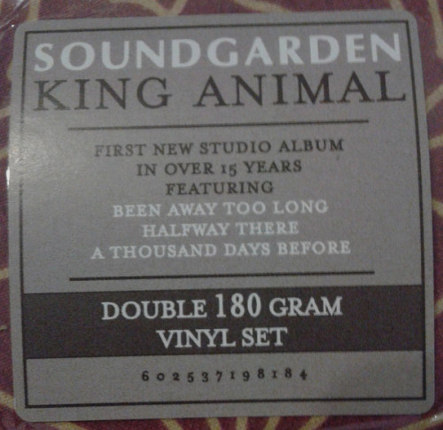 Виниловая пластинка Soundgarden, King Animal
