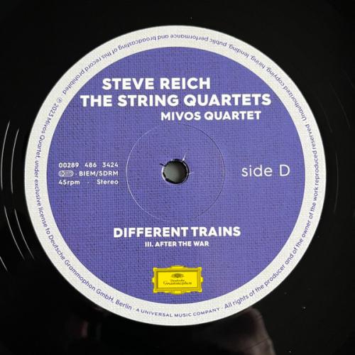 Виниловая пластинка Mivos Quartet - Reich: The String Quartets (Black Vinyl 2LP)