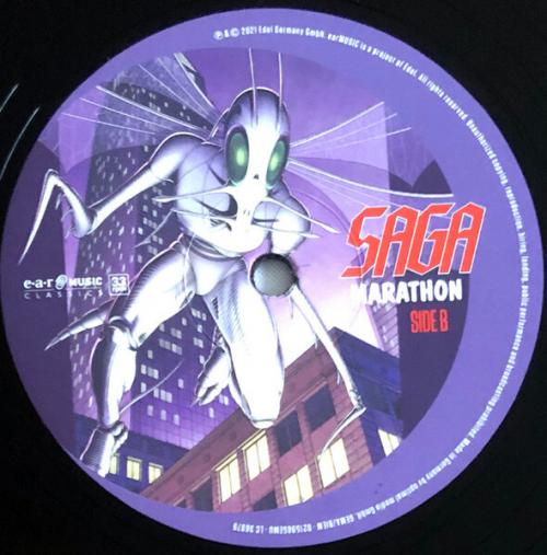 Виниловая пластинка Saga - Marathon (Black Vinyl 2LP)