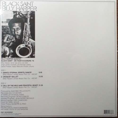 Виниловая пластинка Billy Harper - Black Saint (Black Vinyl LP)