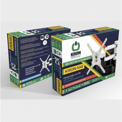 Кронштейн для телевизора Onkron M4 white