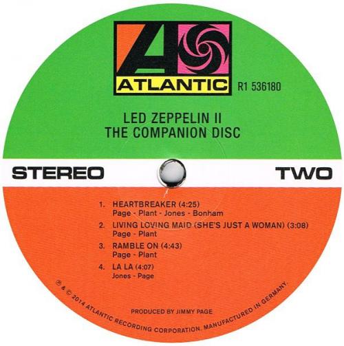 Виниловая пластинка WM Led Zeppelin Led Zeppelin Ii (Deluxe Edition/180 Gram/Trifold/Remastered)