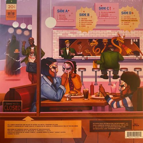 Виниловая пластинка Mf Doom - Mm..Food  (Sweetart Marbled Vinyl 2LP)