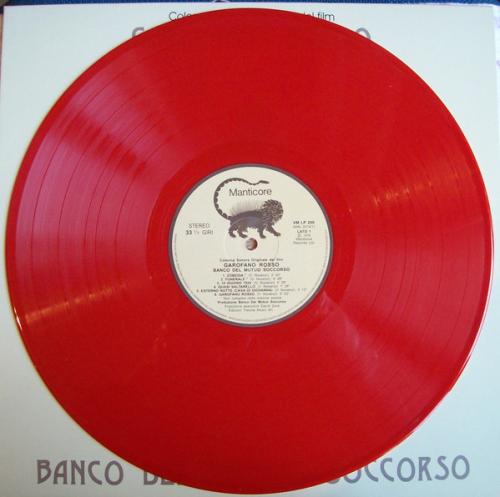 Виниловая пластинка Banco Del Mutuo Soccorso - Garofano Rosso (Coloured Vinyl LP)