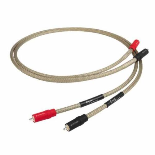 Кабель межблочный аудио Chord Company Epic 2RCA to 2RCA Turntable (with fly lead) 1.2m