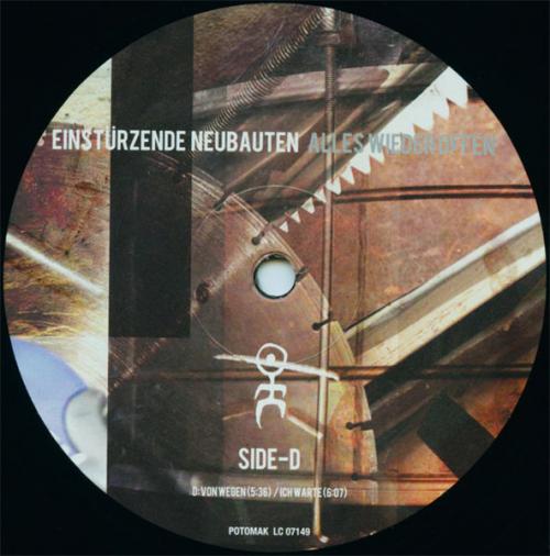 Виниловая пластинка Einsturzende Neubauten - Alles Wieder Offen (Black Vinyl 2LP)