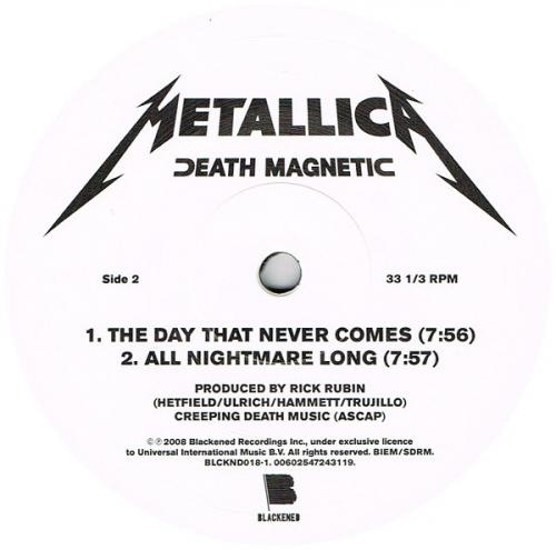 Виниловая пластинка Metallica, Death Magnetic