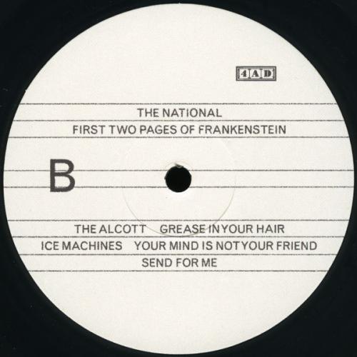 Виниловая пластинка The National - First Two Pages Of Frankenstein (Black Vinyl LP)