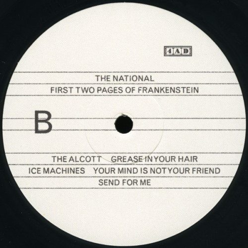 Виниловая пластинка The National - First Two Pages Of Frankenstein (Black Vinyl LP)