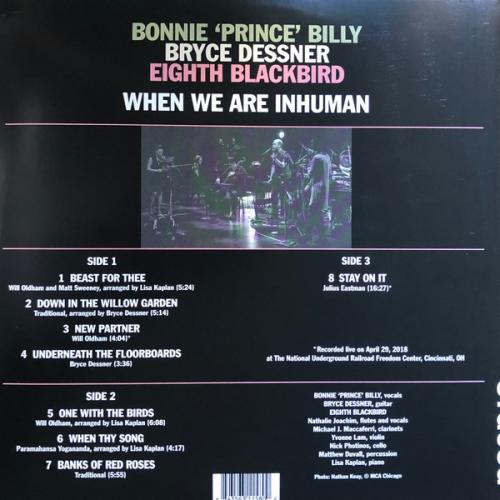 Виниловая пластинка Billy; Dessner; Blackbird - When We Are Inhuman (Black Vinyl 2LP)