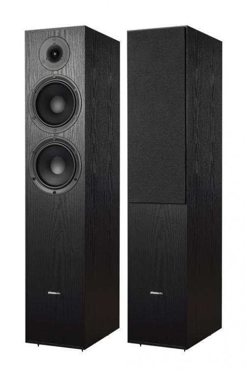 Комплект стереоусилитель Phaze Audio VOLT Black + напольная АС Phaze Audio Tilia 1 Black