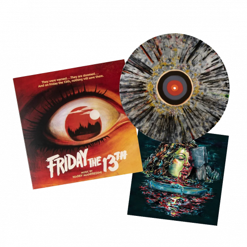 Виниловая пластинка OST - Friday The 13th (Harry Manfredini) (Silver with Black, Red and Gold Splatter Vinyl LP)