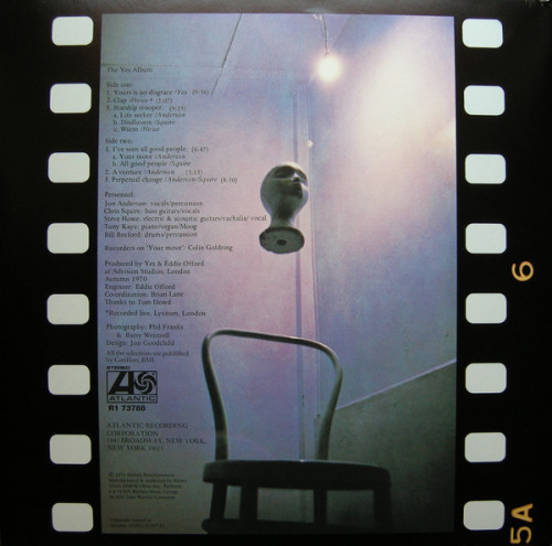 Виниловая пластинка Yes YES ALBUM (Remastered)