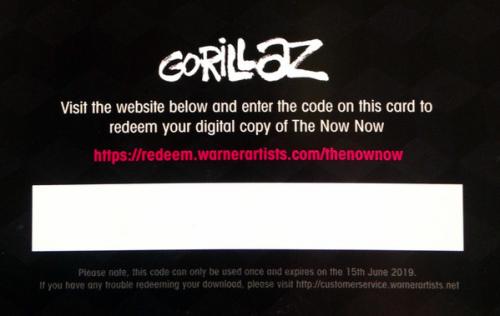 Виниловая пластинка PLG Gorillaz The Now Now (180 Gram)