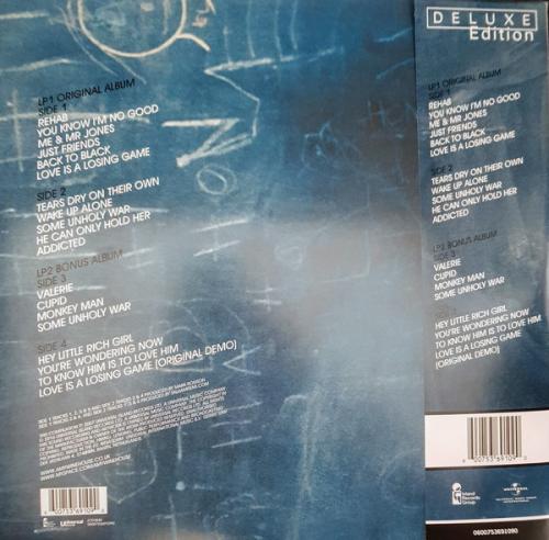 Виниловая пластинка Amy Winehouse, Back To Black (Half Speed Vinyl)
